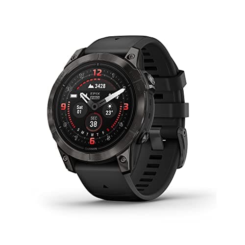 $499.99 | 47mm Garmin Epix Pro Gen 2 Sapphire GPS Smartwatch (Grey/Black) at Amazon