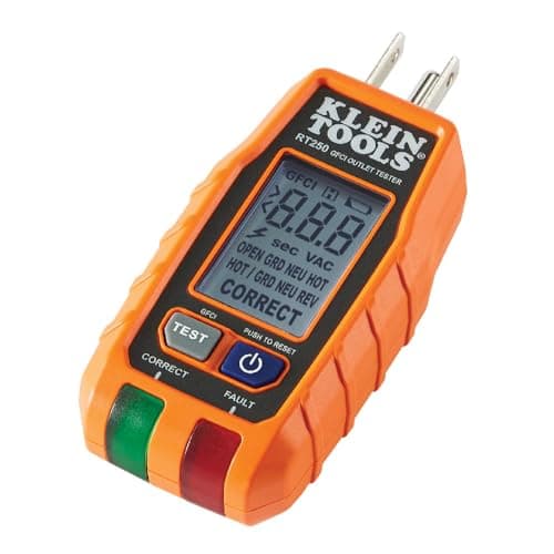 Klein Tools GFCI Receptacle Outlet Tester w/ LCD $20