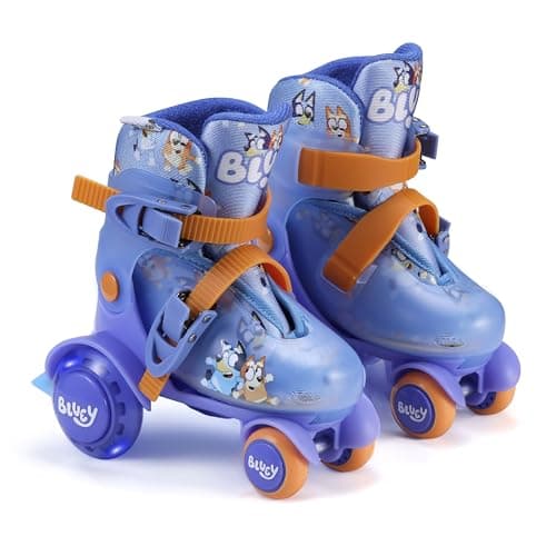 Bluey Kids Trainer Skates - Li...n and Adventures, US Size 9-12