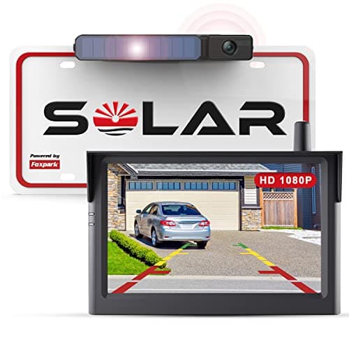 Foxpark Solar Wireless Backup Camera w/ 5" 1080p Monitor $84.99 + Free Shipping