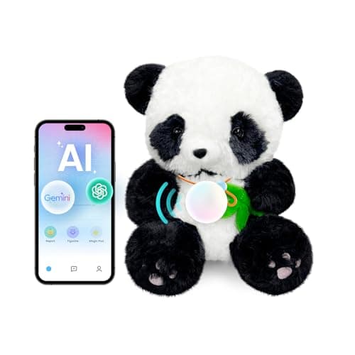 Interactive AI Plush Panda Toy for Kids for $100 + free shipping