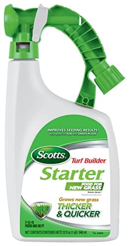 Scotts Turf Builder Liquid Starter Lawn Fertilizer 32oz Only $10.81 Shipped on Amazon (Reg. $22)