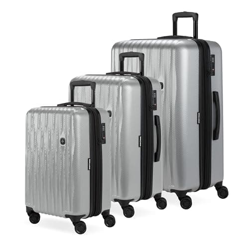 SwissGear Energie Hardside Expandable 3-Piece Spinner Set for $175 + free shipping