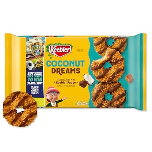 8.5-Oz Keebler Fudge Cookies (Coconut Dreams) 3 for $4.80 w/ S&S