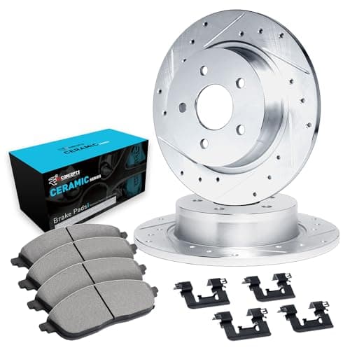 R1 Concepts Rear Brake Kit Fit...rs| Hardware| 12.0" Rear Rotor