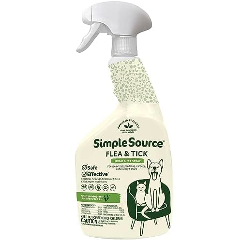 SimpleSource® Flea & Tick Home... Repels Mosquitos, 32oz Bottle