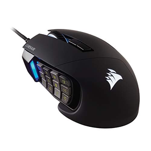 Corsair Scimitar RGB Elite Wir...C, Mac, PS5, PS4, Xbox – Black