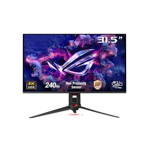ASUS ROG Strix PG32UCDMR 32" 4K OLED 240Hz 0.03ms Gaming Monitor (DisplayPort 2.1, HDMI)