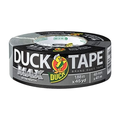 Duck Brand Max Strength Duct Tape - 1 Roll - Heavy Duty Hold - 1.88 Inch x 45 Yards SILVER $6.79 Amazon