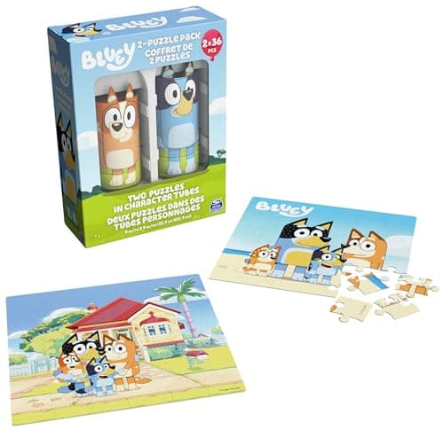 Spin Master Games, Bluey Puzzl...chool Puzzles, for Ages 3 & Up