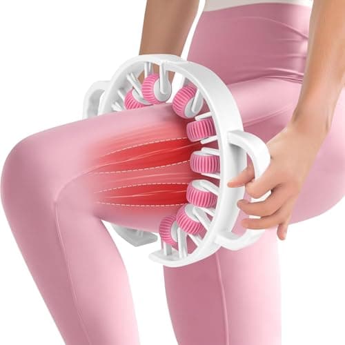 Telyora Lymphatic Drainage Massager Roller–Fascia Blaster Tool for Legs,Thighs,and Calves –Deep Tissue Body Sculpting and Anti-Cellulite Massager Tool