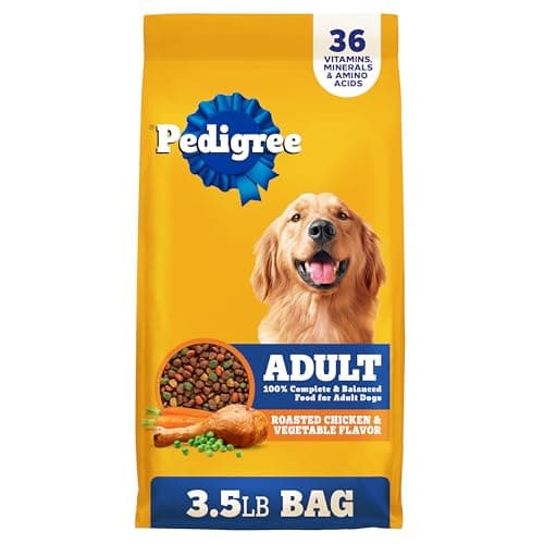 3.5-Lb Pedigree Adult Complete Nutrition Dry Dog Food (Roasted Chicken & Vegetable) $2.99 + Free Shipping w/ Prime or on $35+