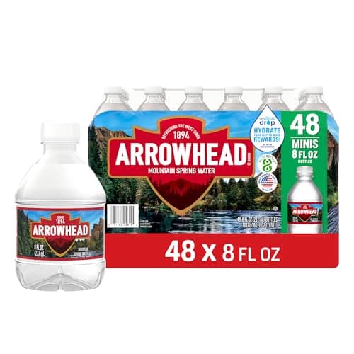 Arrowhead Mountain Spring Mini...g Minerals for Taste - 8 Fl Oz