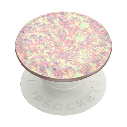 PopSockets Adhesive Phone Grip...bow - Iridescent Confetti Rose