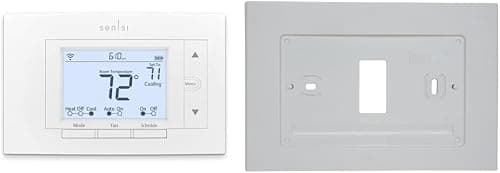 Emerson Sensi Wi-Fi Smart Ther...Programmable Thermostat, White