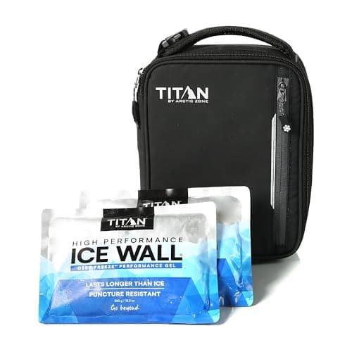 Titan by Arctic Zone Fridge Co...for School and Work, Black Ice