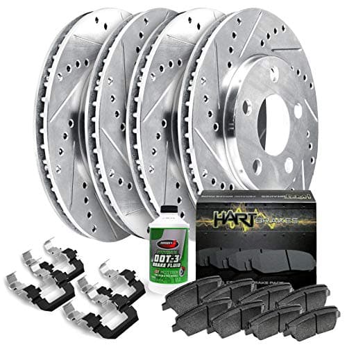 Hart Brakes Front Rear Brakes ...ads and Rotors - PHCC.42089.02