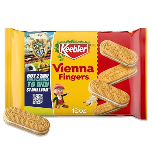 12-Oz Keebler Vienna Fingers Creme Filled Sandwich Cookies 3 for $5.50 w/ S&S