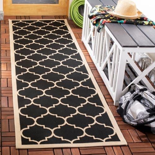 SAFAVIEH Washable Rug Outdoor ... Hallway, Kitchen (CY6914-266)