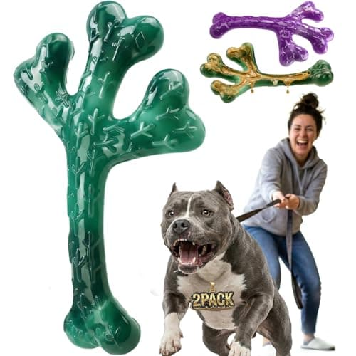 2-Pk Frienhund Aggressive Chewers Dog Chew Toys (for Large Breed, Beef Flavor) $5
