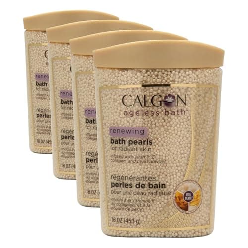 Calgon Ageless Bath Series Ren...ing Pearls, 16 oz. (Pack of 4)