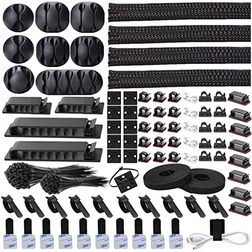 311-Piece Cable Management Organizer Kit for $13 + free shipping w/ $25