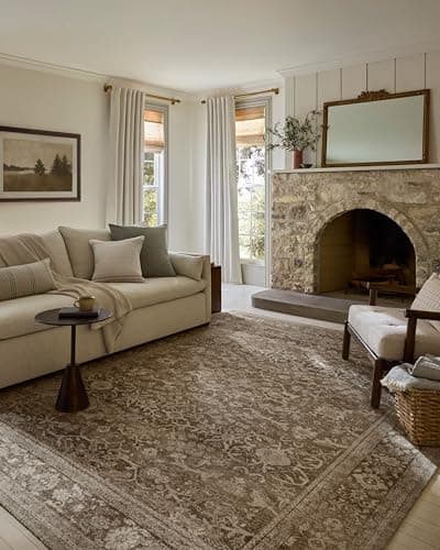 Loloi Magnolia Home by Joanna ...k/Ivory 7'-9" x 9'-9" Area Rug