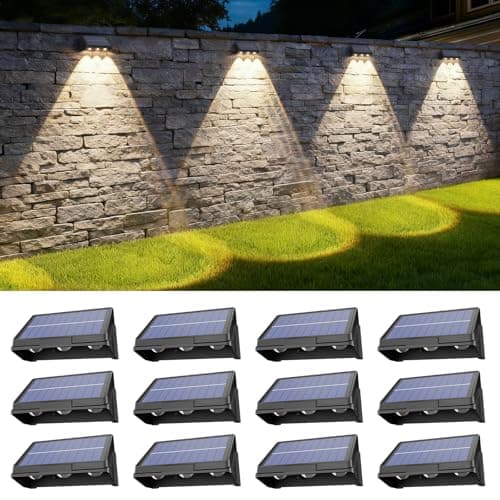 Onforu Solar Fence Lights 12-Pack for $21 w/ Prime + free shipping w/ Prime