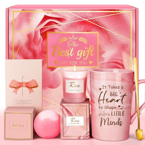 Eletorot Teacher Appreciation Gifts for Women, Spa Relaxation Basket Set