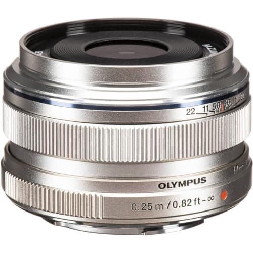Olympus M.Zuiko by OM System 17mm f/1.8 Micro Four Third Camera Lens (Silver) $325 + Free S&H