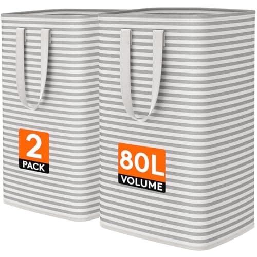 Lifewit Laundry Hampers 2-Pack for $12 + free shipping w/ Prime