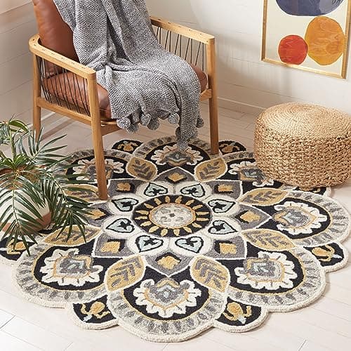 SAFAVIEH Novelty Collection Ar...ing Room, Bedroom (NOV604Z-7R)
